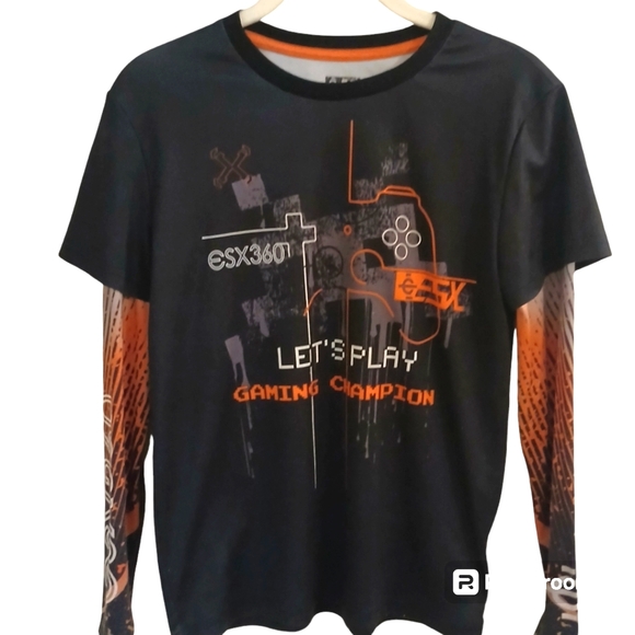 Esporter Gaming Gear Boy's Graphic Long Sleeve Shirt Size XL - Picture 1 of 9
